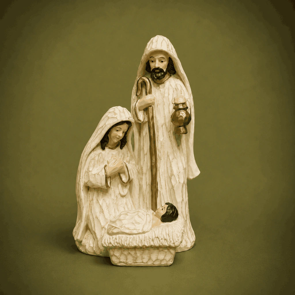 Resin Holy Family 15cm Cream (Pre-order 2026)