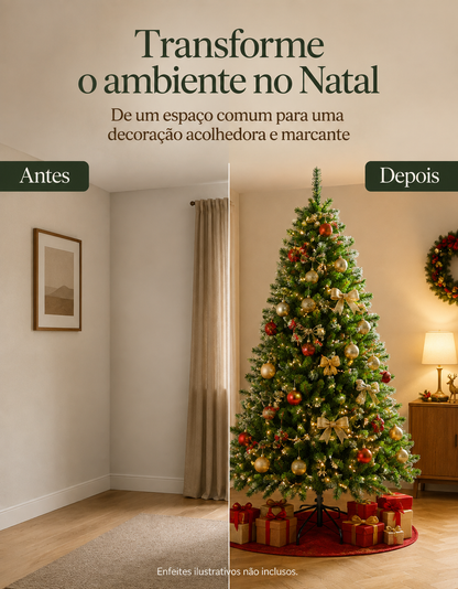 Montreal Traditional Christmas Tree 2.10m 928 Tips Green