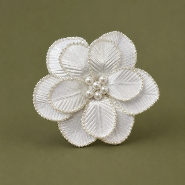 Pearl White Christmas Flower - 36 cm