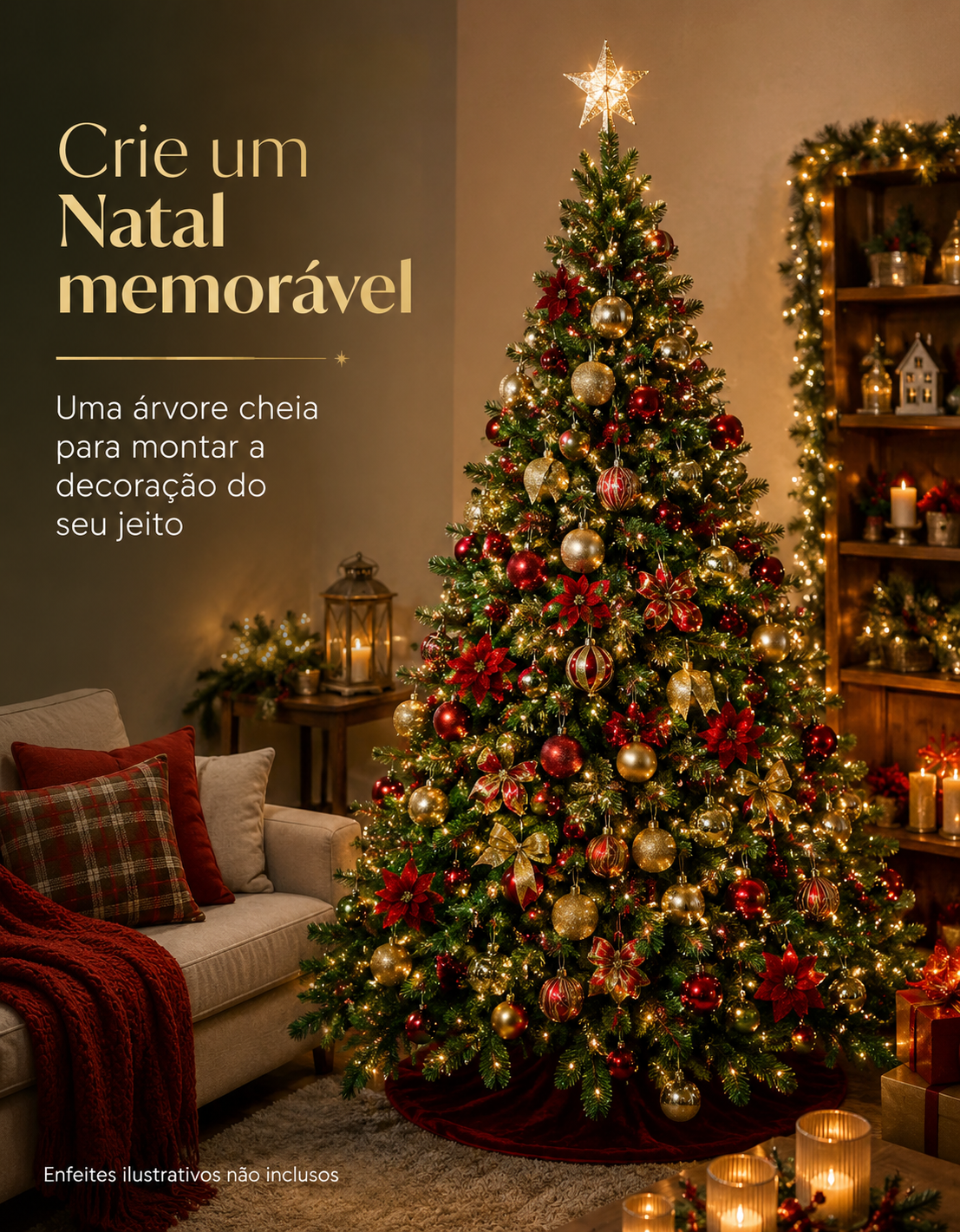 Imperial Traditional Christmas Tree 2.40m 1124 Tips Green