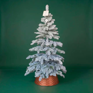 Alps Flocked Snowy Christmas Tree - 150cm - 385 Branches