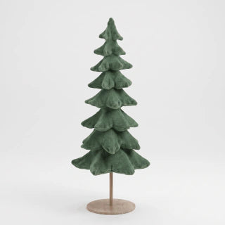 Green Metal Christmas Tree - 30cm