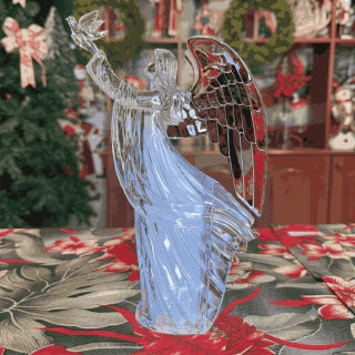 Battery-Operated Light-Up Angel 25cm