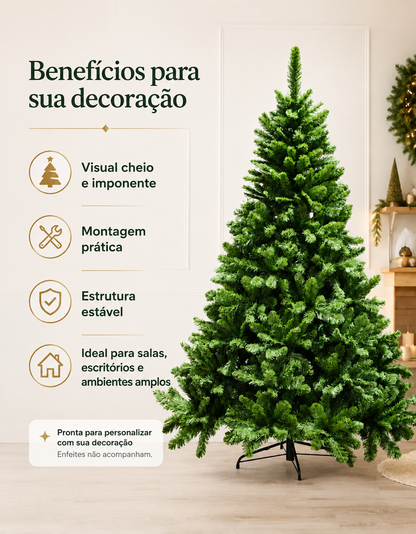 Imperial Traditional Christmas Tree 2.10m 858 Tips Green
