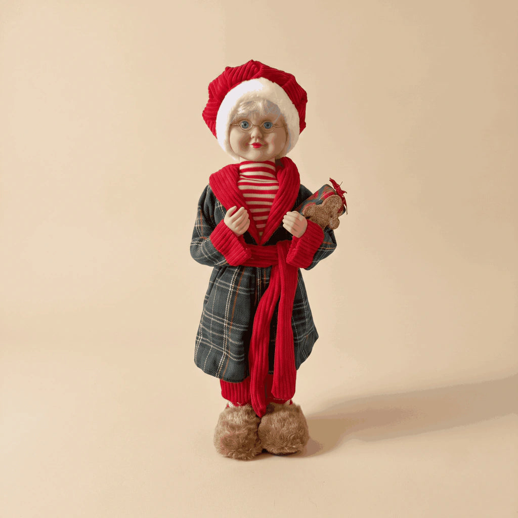 Mrs. Claus in Robe 45 cm