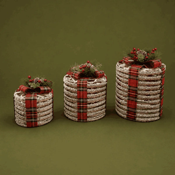 Decorative Gift Boxes Set of 3 15cm, 20cm and 25cm (Pre-order 2026)