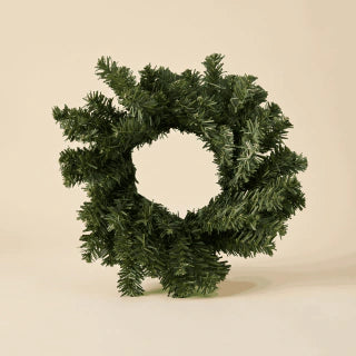 Mini Wired Christmas Wreath 25cm