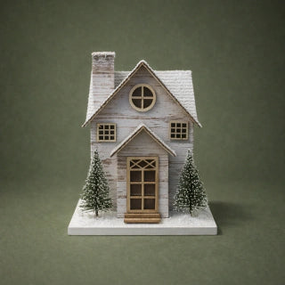 LED Christmas House 10x9x14cm