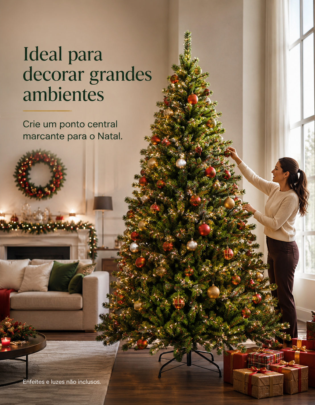 Montreal Traditional Christmas Tree 2.10m 928 Tips Green