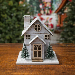 LED Christmas House 10x9x14cm