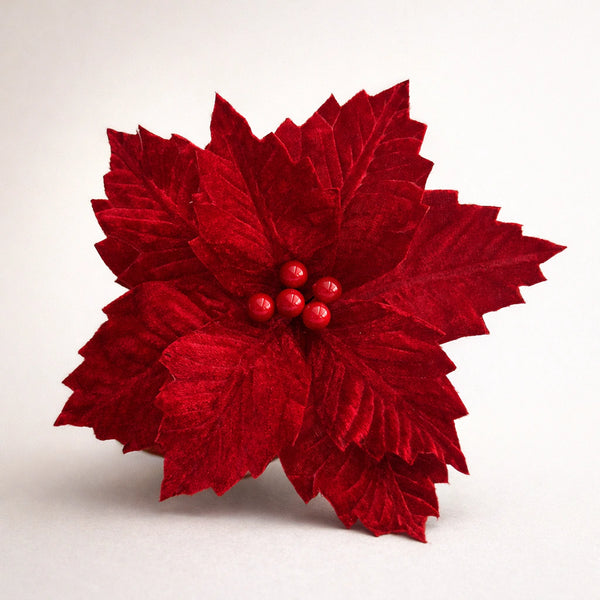 Red Velvet Christmas Flower - 26 cm (Pre-order 2026)