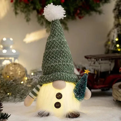 Light-Up Christmas Gnome - 30 cm Faceless Nordic Gnome