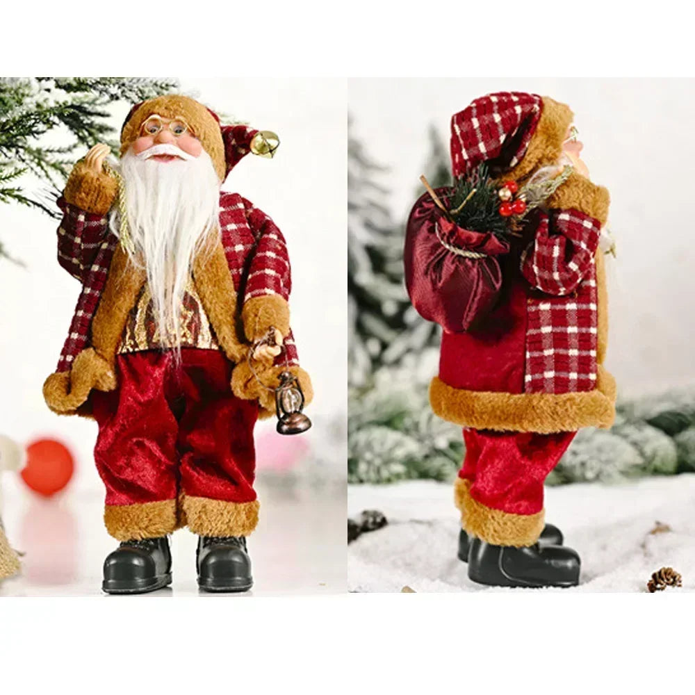 Plush Santa Claus Doll - 30 cm Christmas Figure