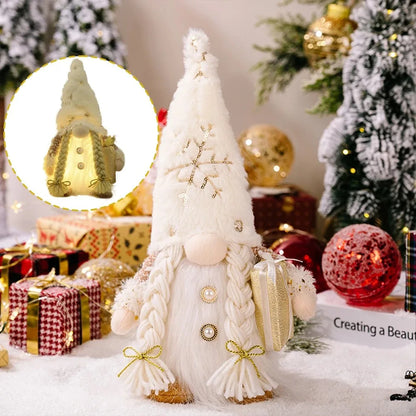 Light-Up Christmas Gnome - 30 cm Faceless Nordic Gnome