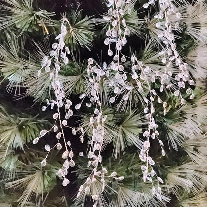 Acrylic Crystal Bead Hanging Ornaments - 35 cm, Set of 5