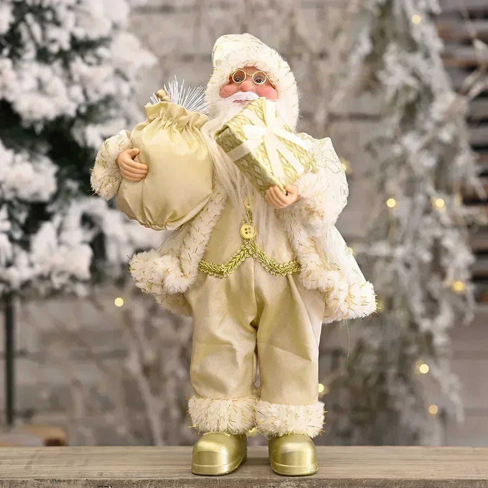 Plush Santa Claus Doll - 30 cm Christmas Figure