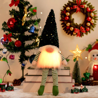 Light-Up Christmas Gnome - 30 cm Faceless Nordic Gnome