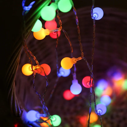 Globe Ball Fairy String Lights - USB or Battery, Indoor & Outdoor