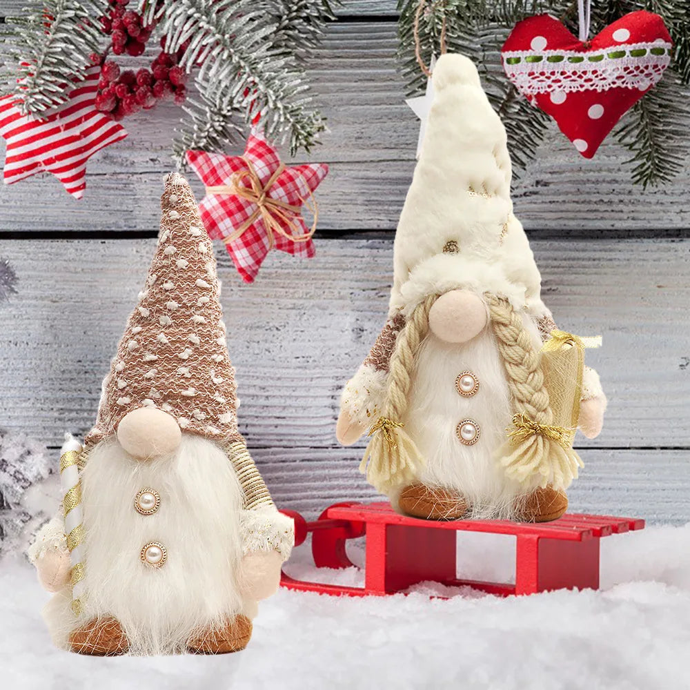 Light-Up Christmas Gnome - 30 cm Faceless Nordic Gnome