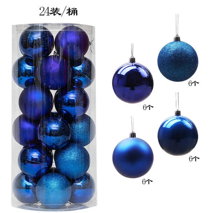 Mini Christmas Ball Ornaments Set - 3 cm, 24 or 36 Pieces