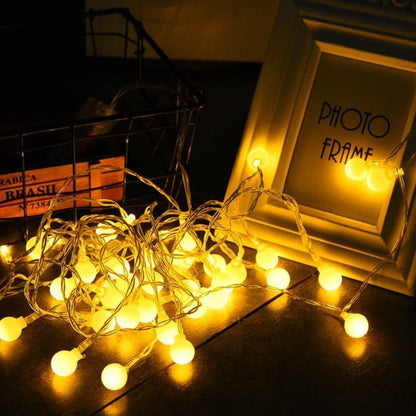 Globe Ball Fairy String Lights - USB or Battery, Indoor & Outdoor