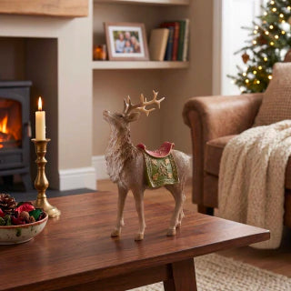 Brown Resin Reindeer 23cm