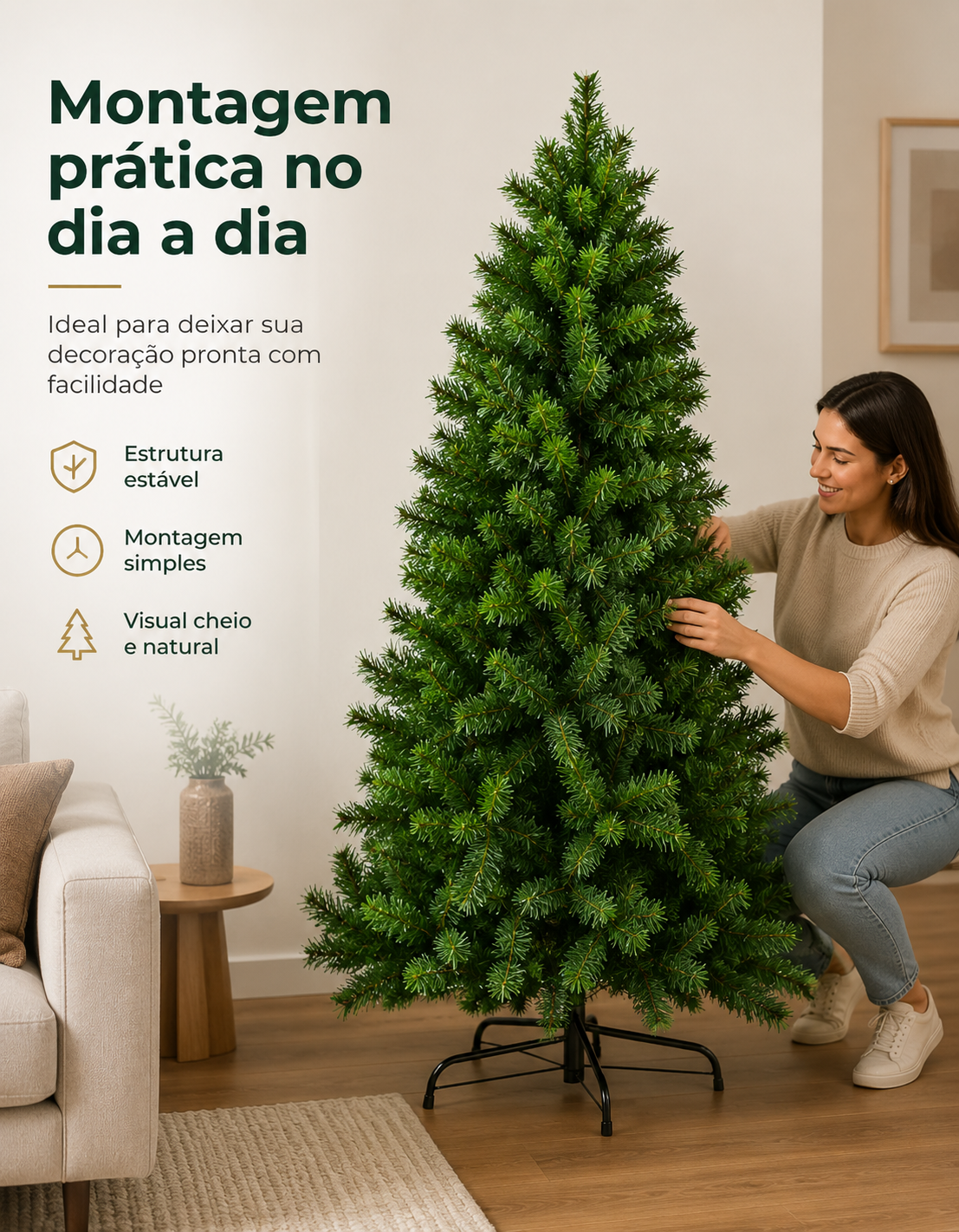 Montreal Traditional Christmas Tree 1.50m 448 Tips Green