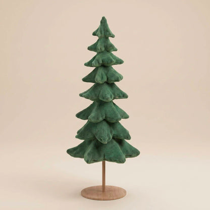 Green Metal Christmas Tree - 30cm