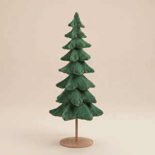 Green Metal Christmas Tree - 30cm