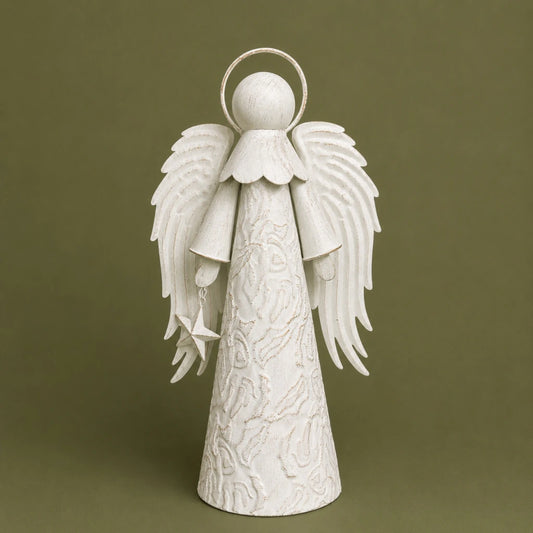 Metal Christmas Angel - 22x47cm