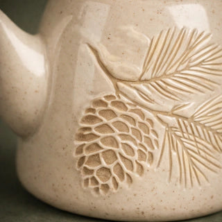 Decorative Christmas Teapot 14.5cm
