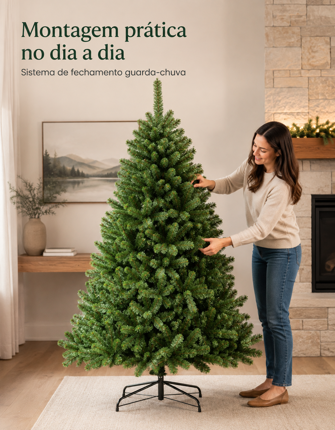 Imperial Traditional Christmas Tree 1.80m 512 Tips Green