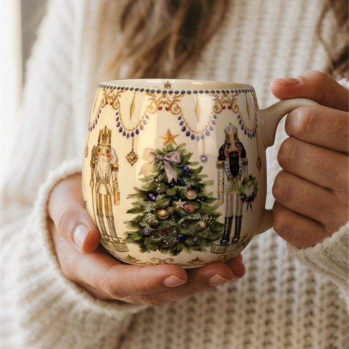 Nutcracker Porcelain Mug 420 ml